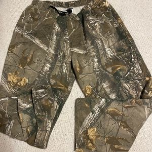 Vintage Real Tree camo sweats